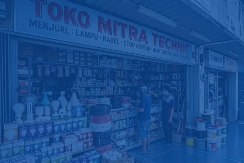 Interior Toko Mitra Technic